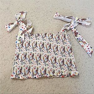 NWOT KOCH Cece Top in Cowboy Caviar - Rare Fun Print